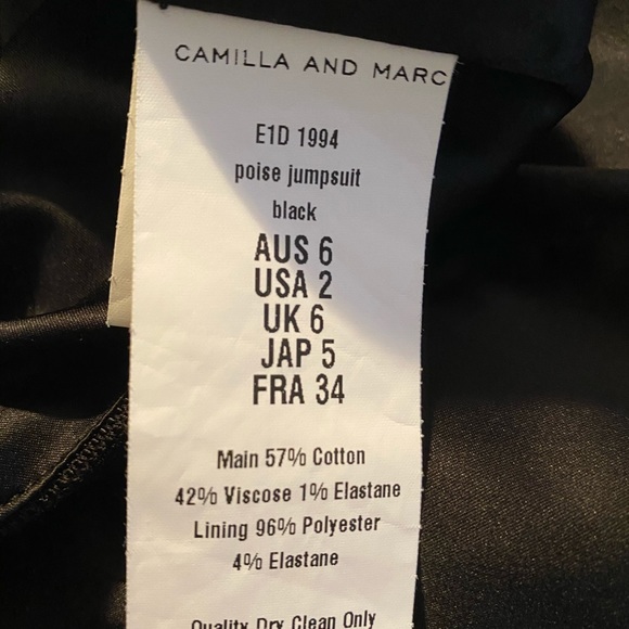 Camilla and Marc corset bustier black poise top - Picture 3 of 7